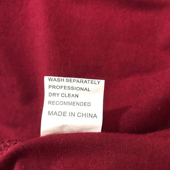 For G and PL wine short sleeve T-shirt Size L - Picture 5 of 7